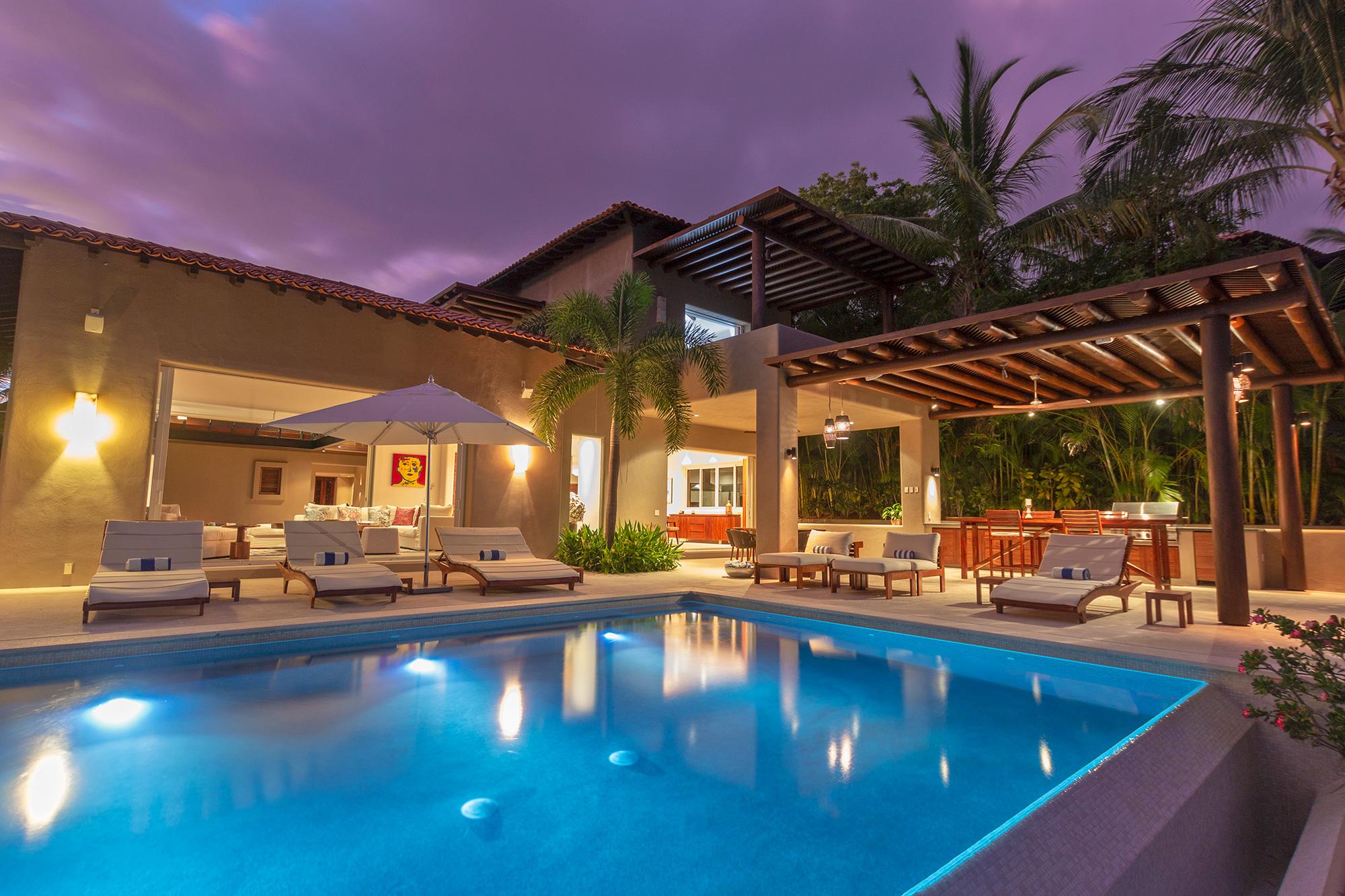 Villa Diamante is a four bedroom Punta Mita villa